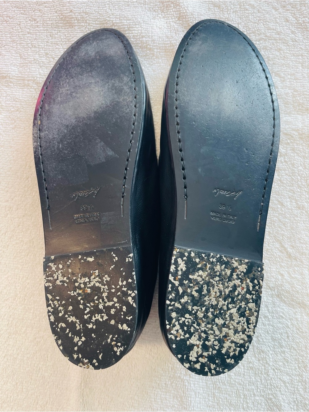 Marsèll Coltellaccio Black Leather Ballet Flats - Picture 8 of 10